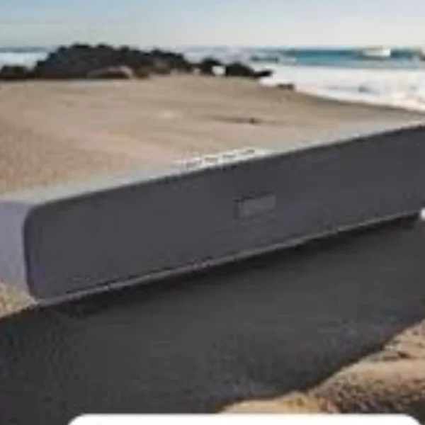16W Bluetooth Sound bar Speaker, Dual Drivers + Dual Passive Radiators for Extra bass, Upto 12 Hr Playback, Call Function, Bluetooth 5.3, Aux, mSD, USB, FM & TWS (Grey) - eGate Soundbar