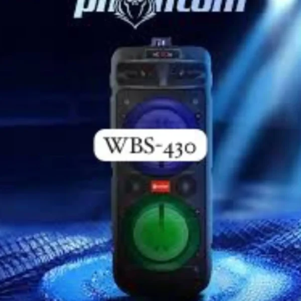 ZEBRONICS 501 Moving Monster 2X8L Trolley Party DJ Speaker, 80 Watts, Supports Bluetooth, USB, mSD, AUX, Dual Wireless MIC, Karaoke & Recording Function, LED Lights